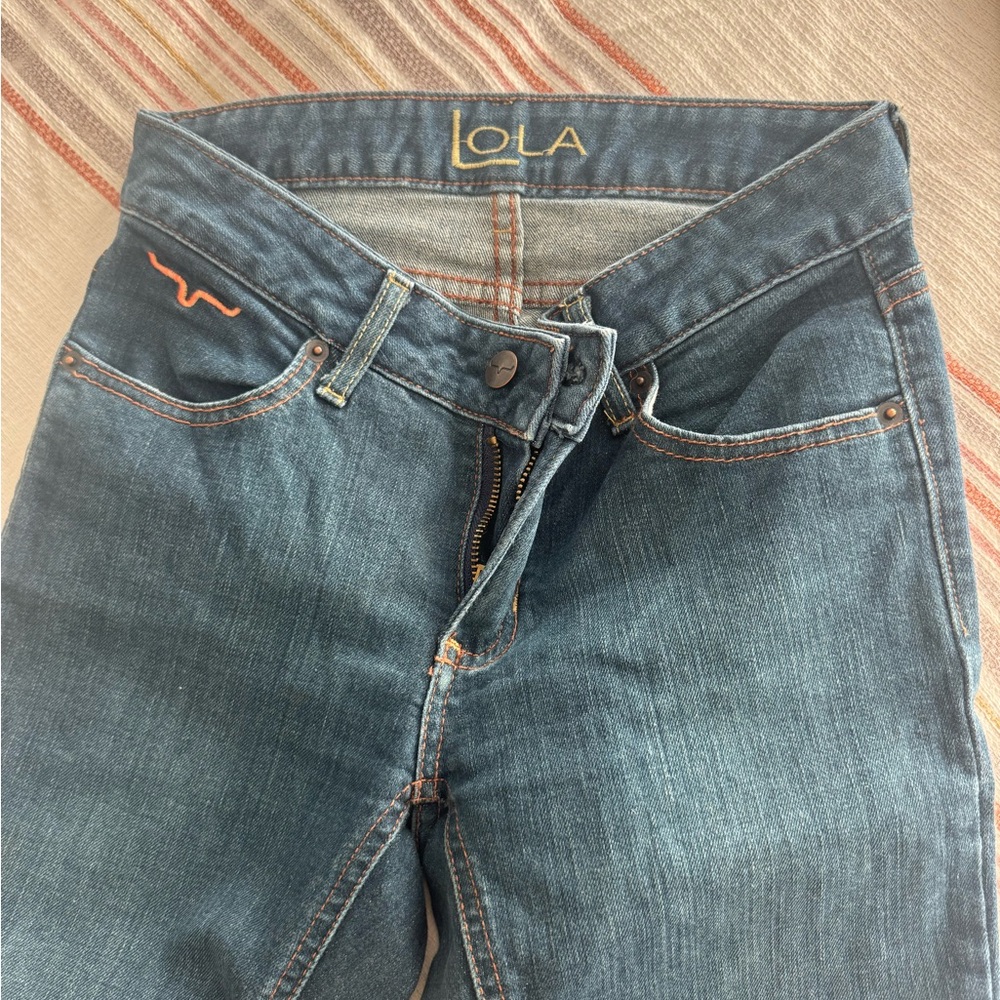 Kimes Ranch Women's Blue Flare Jeans
